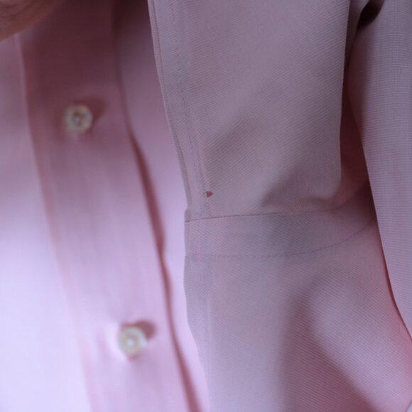 Brooks Brothers Pink Cotton Dress Shirt Size 16 / 36 - Picture 8 of 13